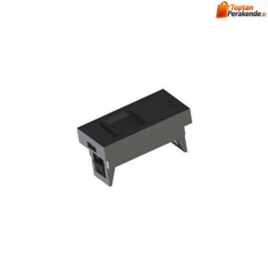 Nead 2053-S 45x22,5 mm Data/Tel Kapağı Tekli Siyah